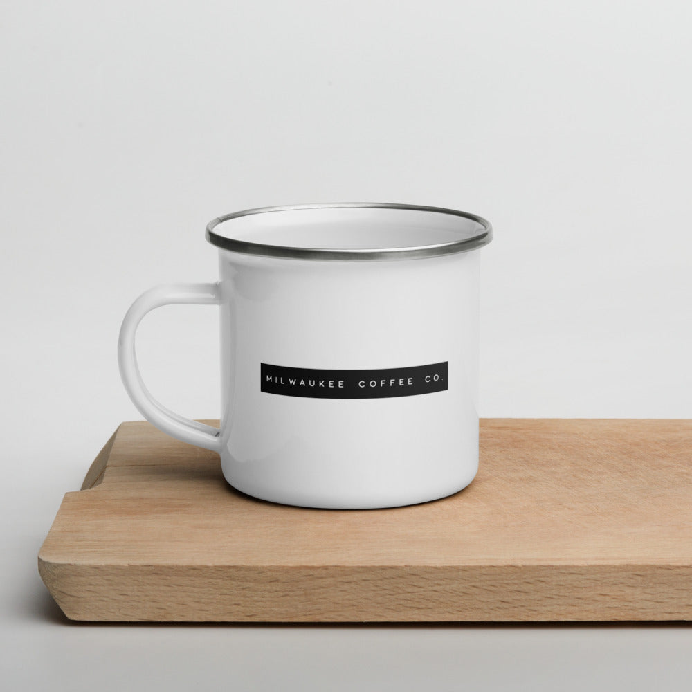Whiskey Breaks Enamel Mug